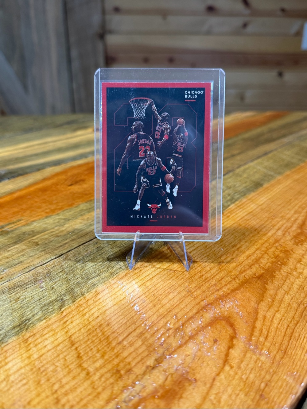 Michael Jordan Chicago Bulls Custom Basketball Trading Card